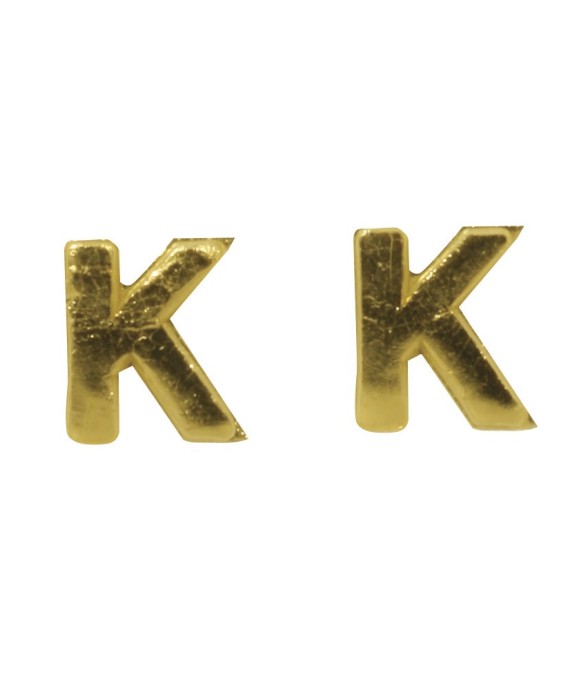 Lettres en cire - K - , or,...
