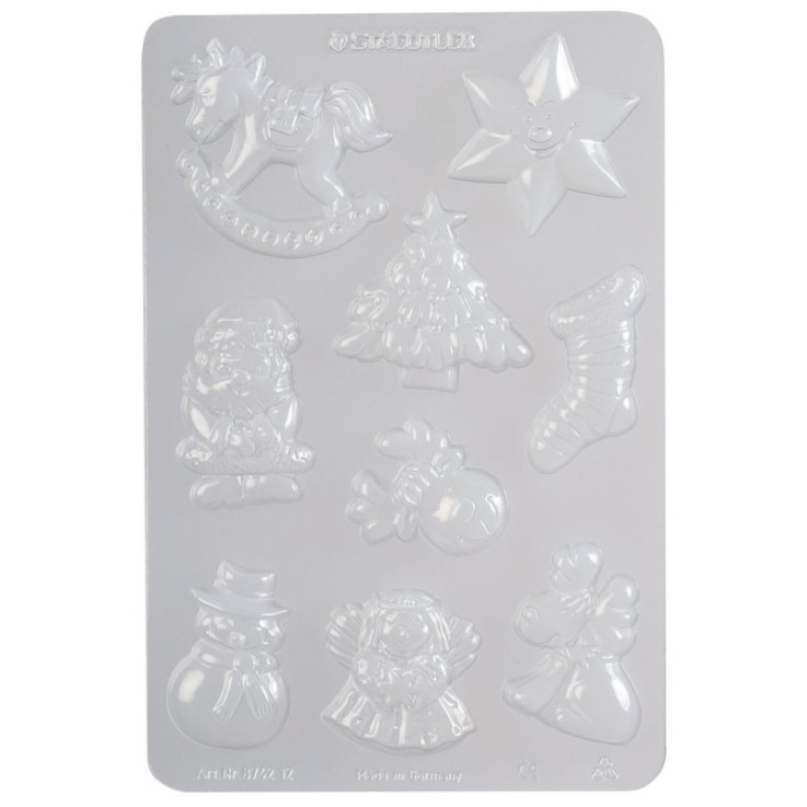 MOULE STAEDTLER 9 SUJETS "NOEL" / 8742 12