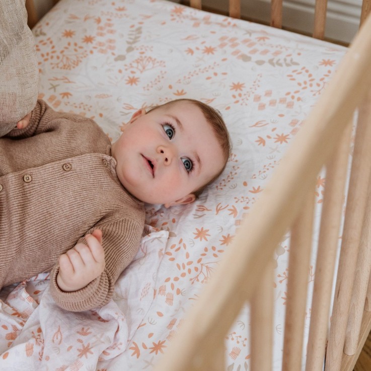 Lit bébé Evolutif Turia en hêtre massif