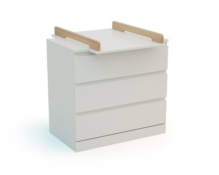 Plan à langer universel 50 cm KIRA pour commode bébé
