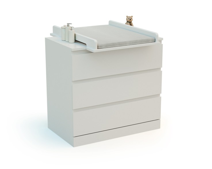 Plan à langer universel 50 cm KIRA pour commode bébé