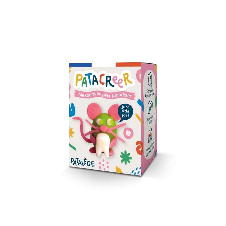 Kit à fabriquer Ma Petite Souris en Pâte à Modeler