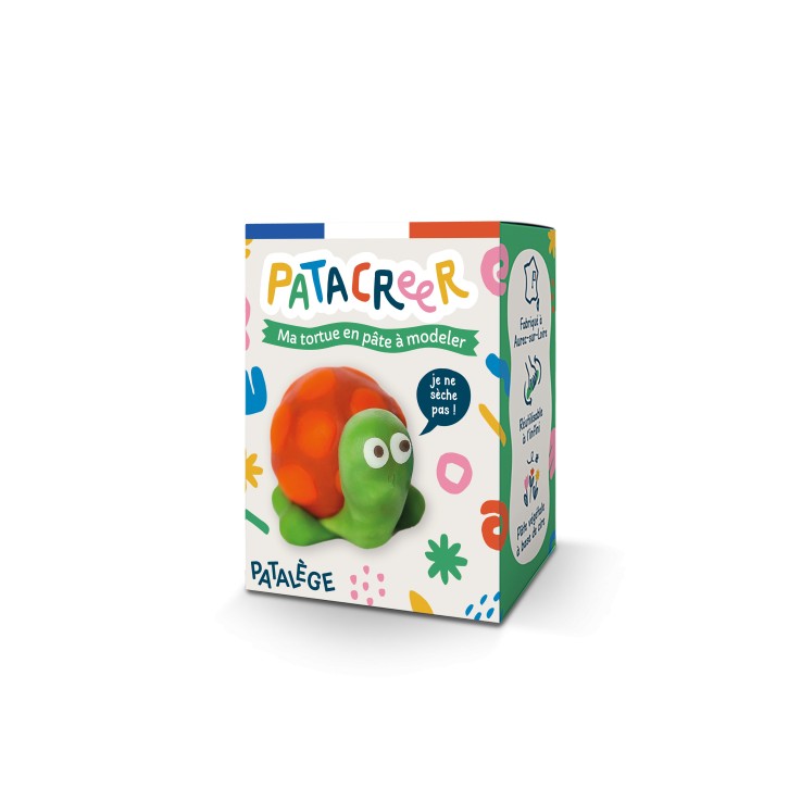 Kit à fabriquer Ma Tortue en Pâte à Modeler