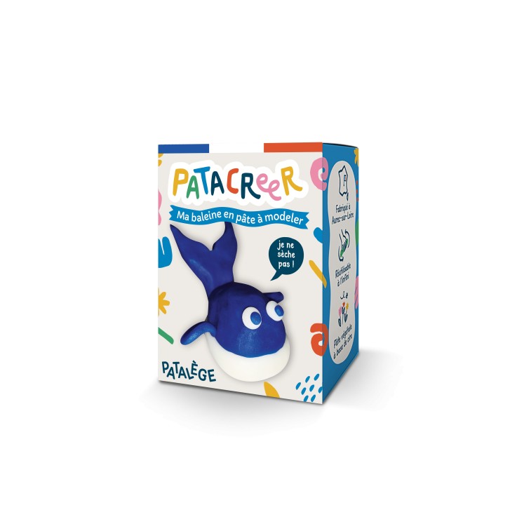 Kit à fabriquer Ma Baleine en Pâte à Modeler