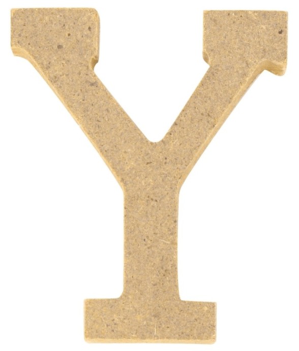 Lettre en bois MDF 5 x 1,2...