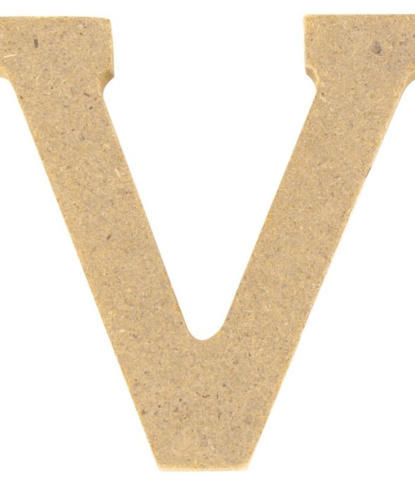 Lettre en bois MDF 5 x 1,2...