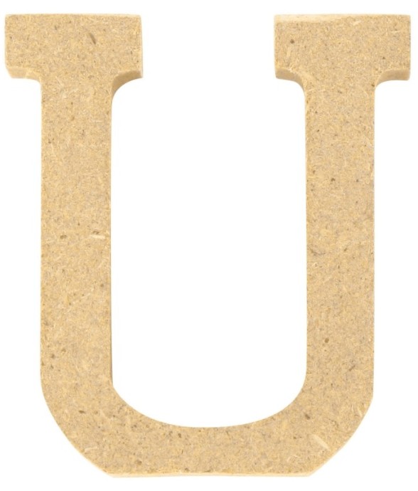 Lettre en bois MDF 5 x 1,2...