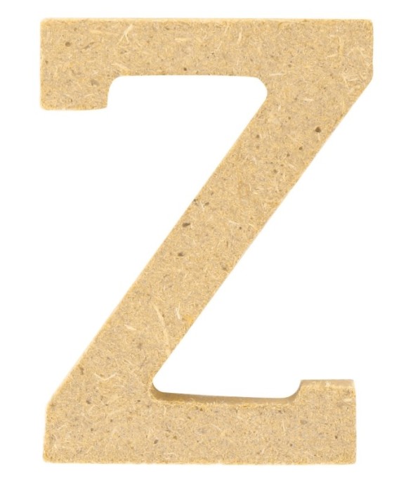 Lettre en bois MDF 5 x 1,2...
