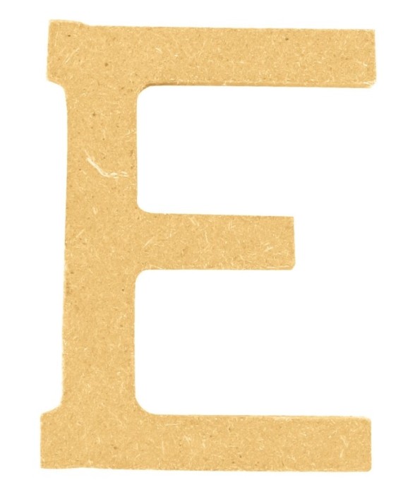 Lettre en bois MDF 5 x 1,2...