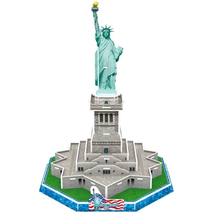 Graine Créative - Puzzle 3D maquette Statue de la liberté