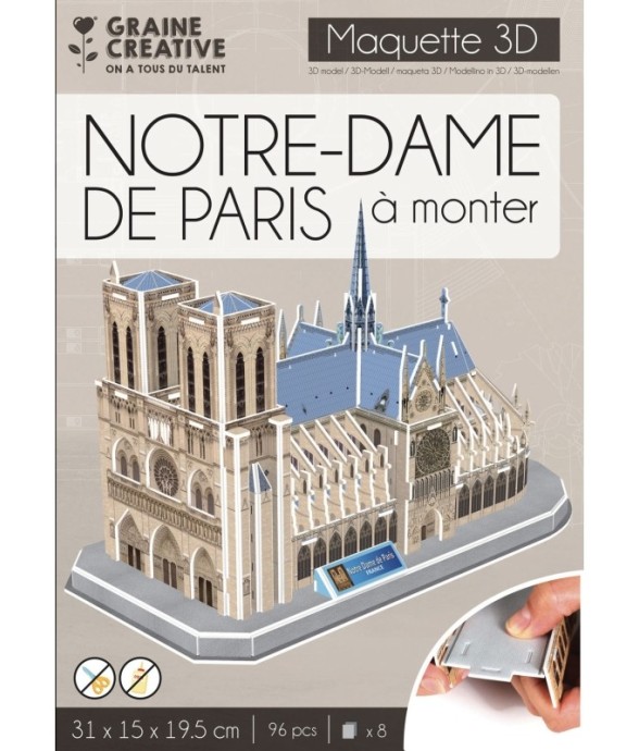 Puzzle 3D maquette...