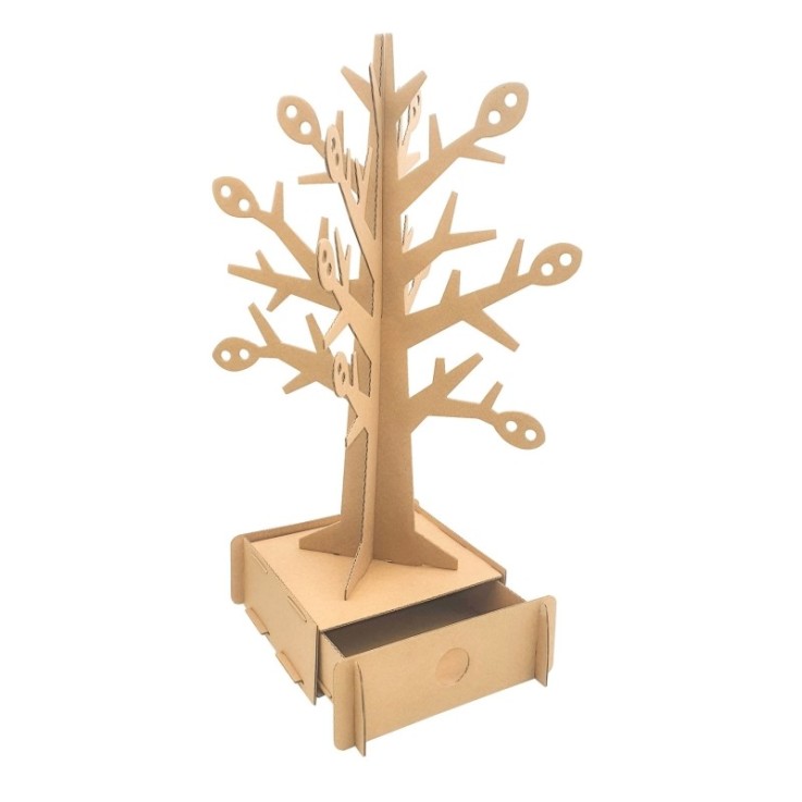 Maquette en carton à assembler Arbre de vie 22,5 cm