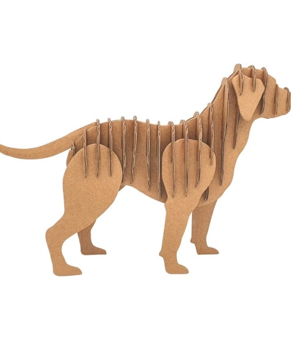 Maquette en carton Chien...