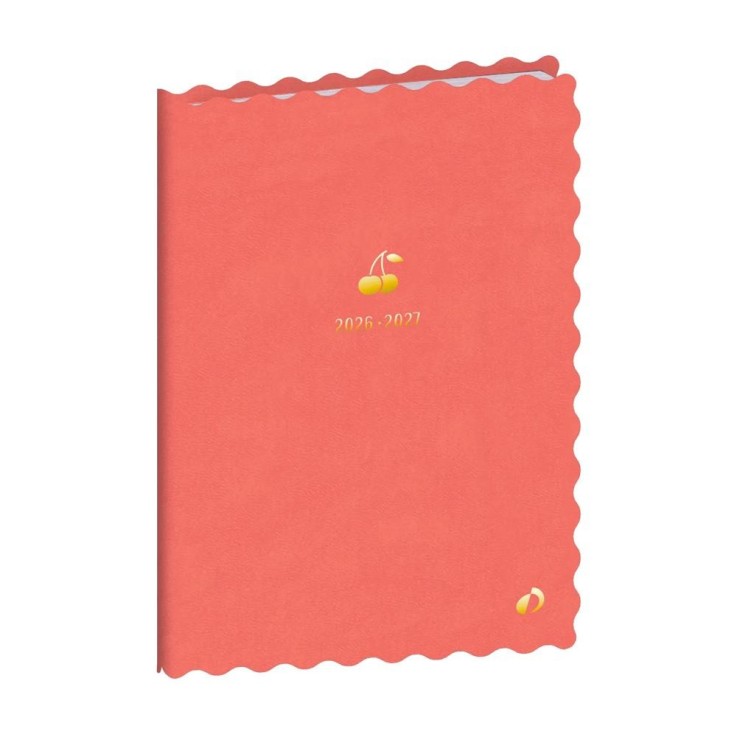 Agenda scolaire 2026-2027 - Universitaire Color - Semainier Planning - Festy Rose - 10x15cm