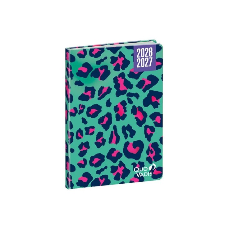 Agenda scolaire 2026-2027 - Hebdocolor 15 - Semainier Horizontal - Canopy Multicolore - 10x15cm