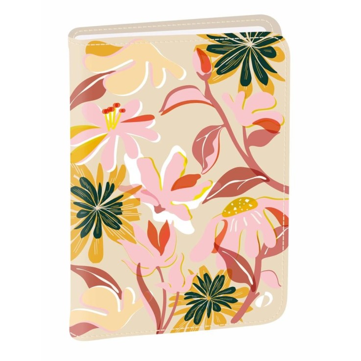 Agenda scolaire 2026-2027 - Universitaire - Semainier Planning - Bloom Beige - 10x15cm