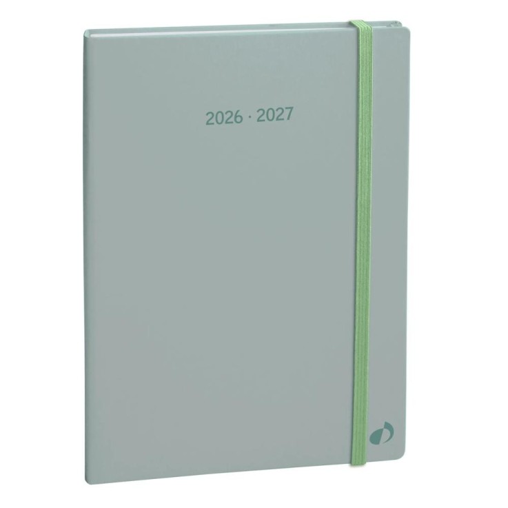 Agenda scolaire 2026-2027 - Ministre sept Color - Semainier Planning - Pastel Vert clair - 16x24cm