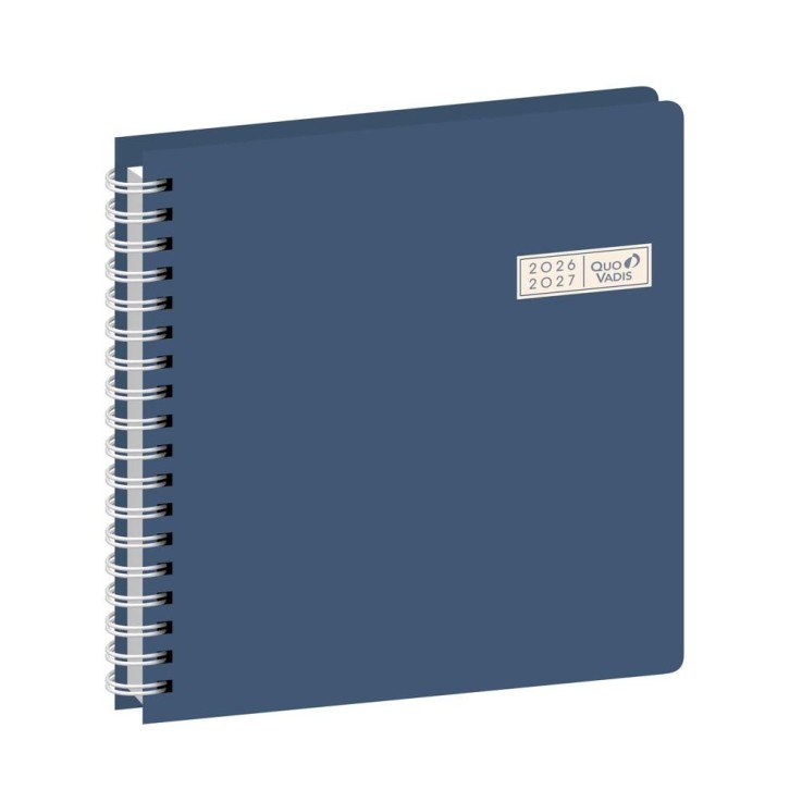 Agenda scolaire Spiralé 2026-2027 - Exécutif S sept - Semainier Planning - Egeo - 16x16cm
