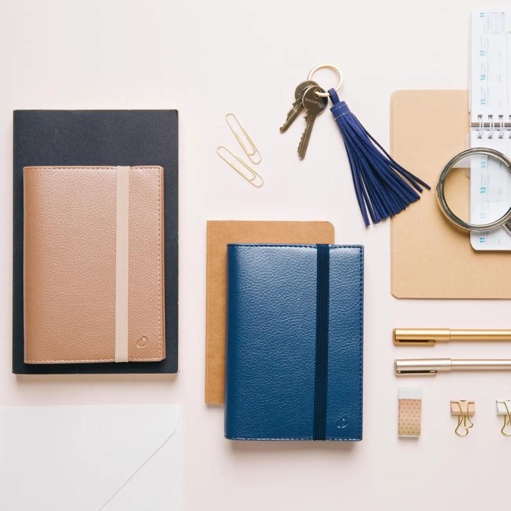 Agenda scolaire 2026-2027 - Universitaire Color - Semainier Planning - Céleste Bleu - 10x15cm