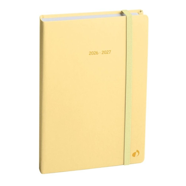 Agenda scolaire 2026-2027 - Universitaire Color - Semainier Planning - Pastel Beige - 10x15cm