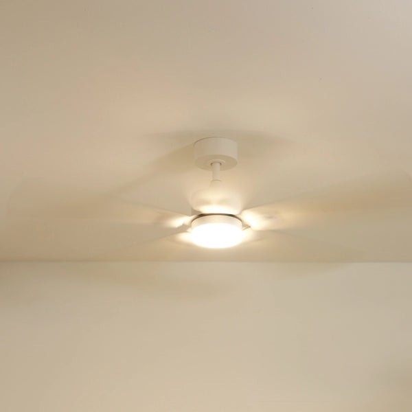 Ventilateur de plafond avec lumière Mistral teinté Chêne