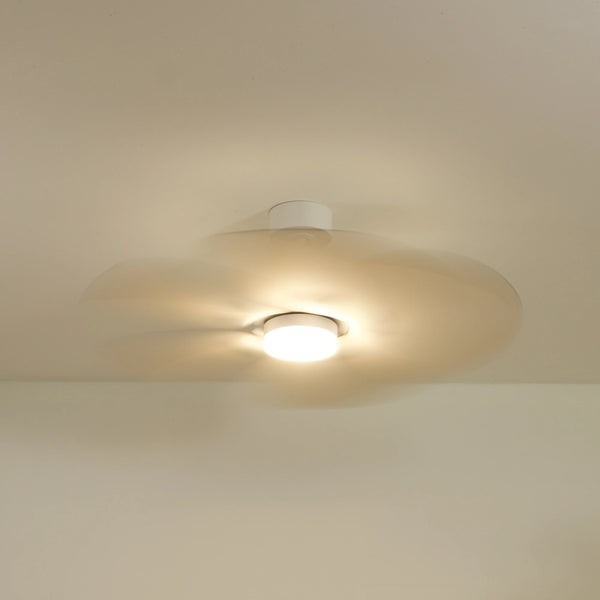 Ventilateur de plafond Lotus en bois clair