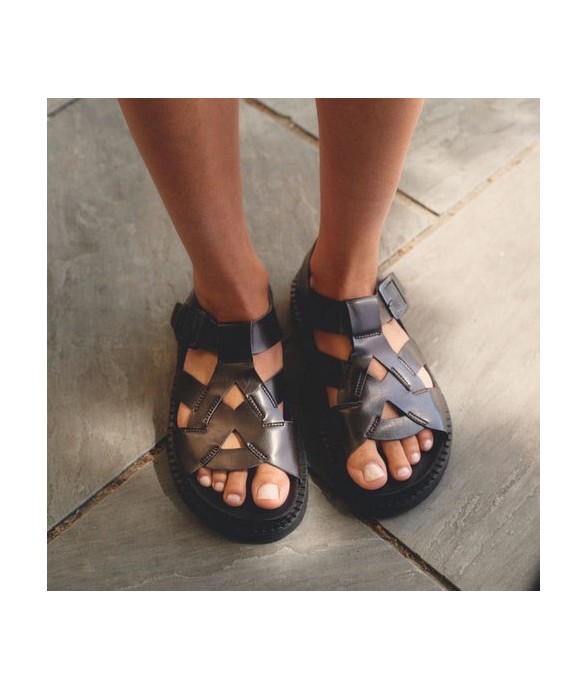 Sandales Nazea marron en...