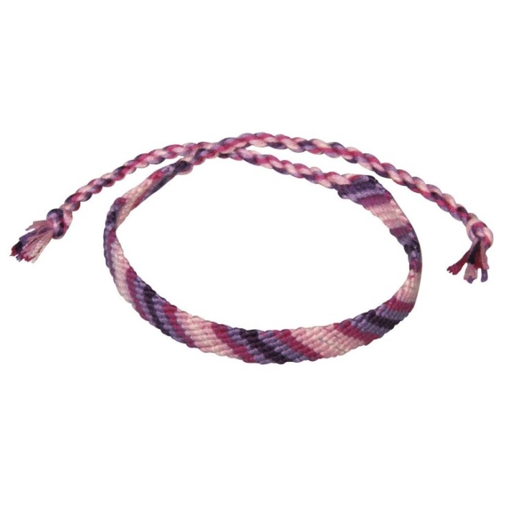 Fil en coton StitchetKnot, 5 couleurs chaque 10m en , rose oeillet