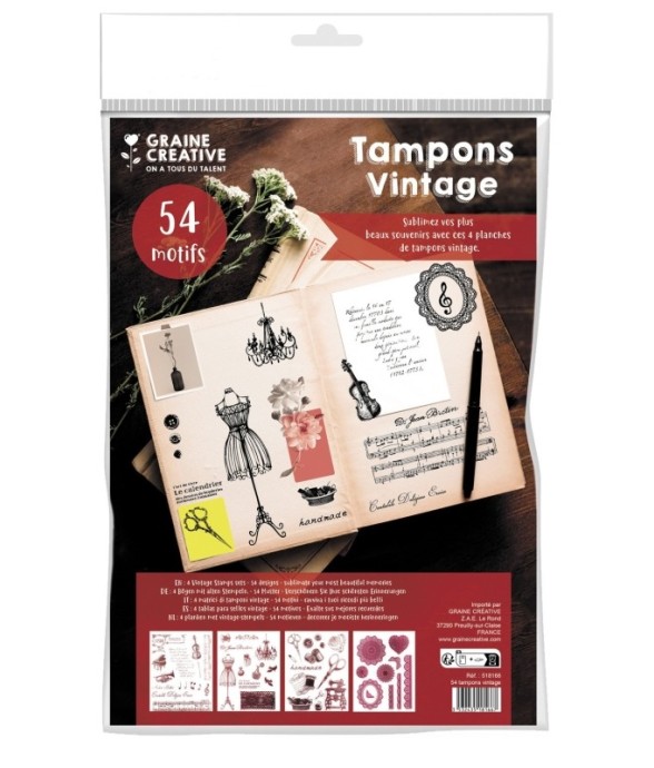 LOT 54 TAMPONS VINTAGE