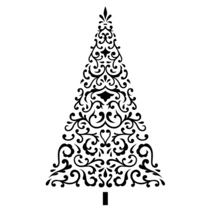 Tampon sapin- 58x87 mm