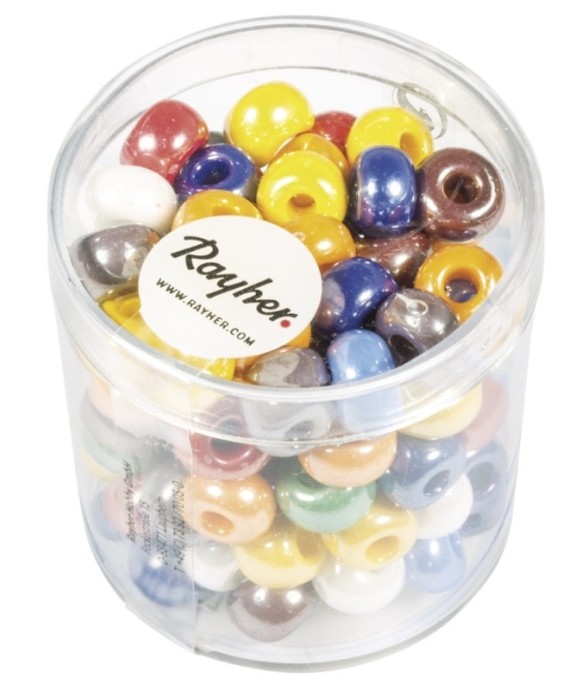 Perles à  grand trou en...