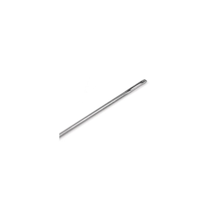Aiguille spéciale p. enfiler des perles, 0,5x90 mm, 2 pces, pour Délica-rocailles