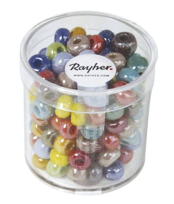 Perles à  grand trou en...