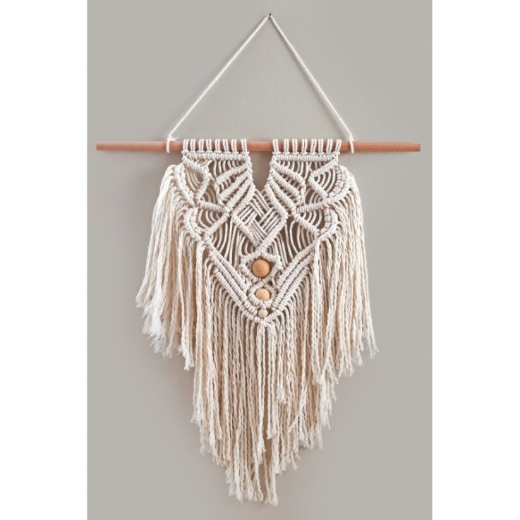 KIT MACRAME BOHEME ECRU