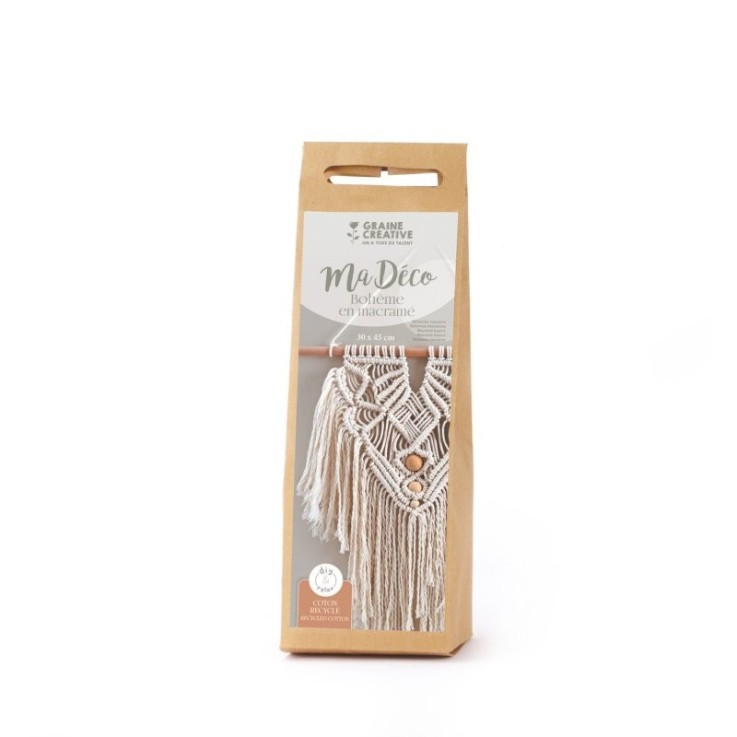KIT MACRAME BOHEME ECRU