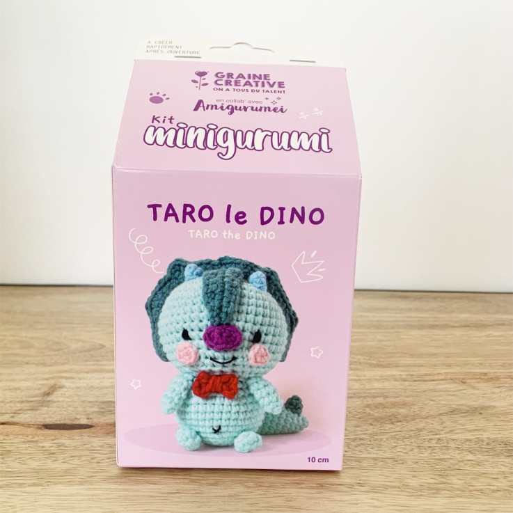 Kit MINI Amigurumi Dinosaure 10 cm