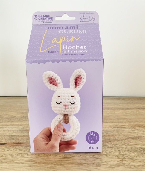 KIT CROCHET HOCHET LAPIN