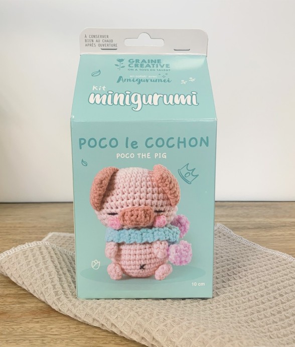 Kit MINI Amigurumi Cochon...