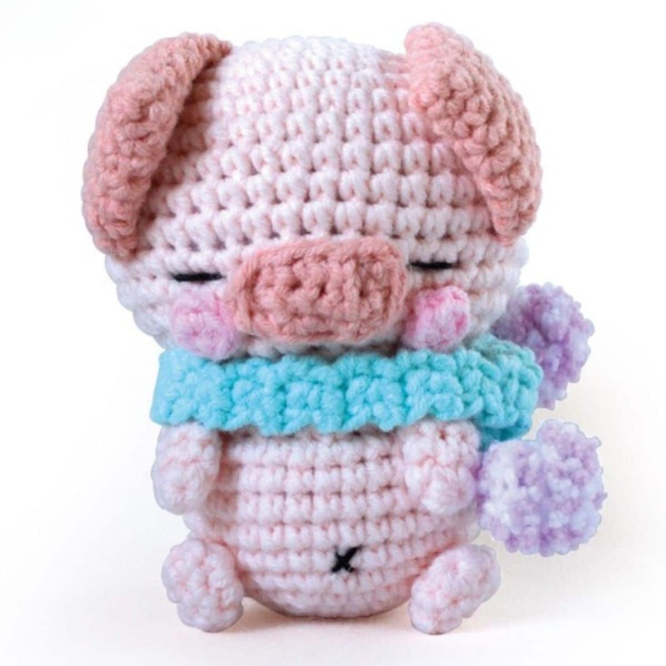 Kit MINI Amigurumi Cochon 10 cm