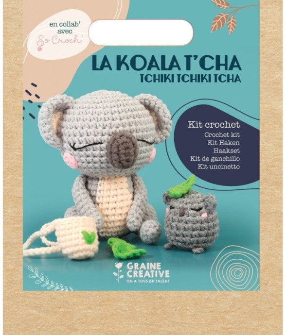 Kit Amigurumi crochet Koala...