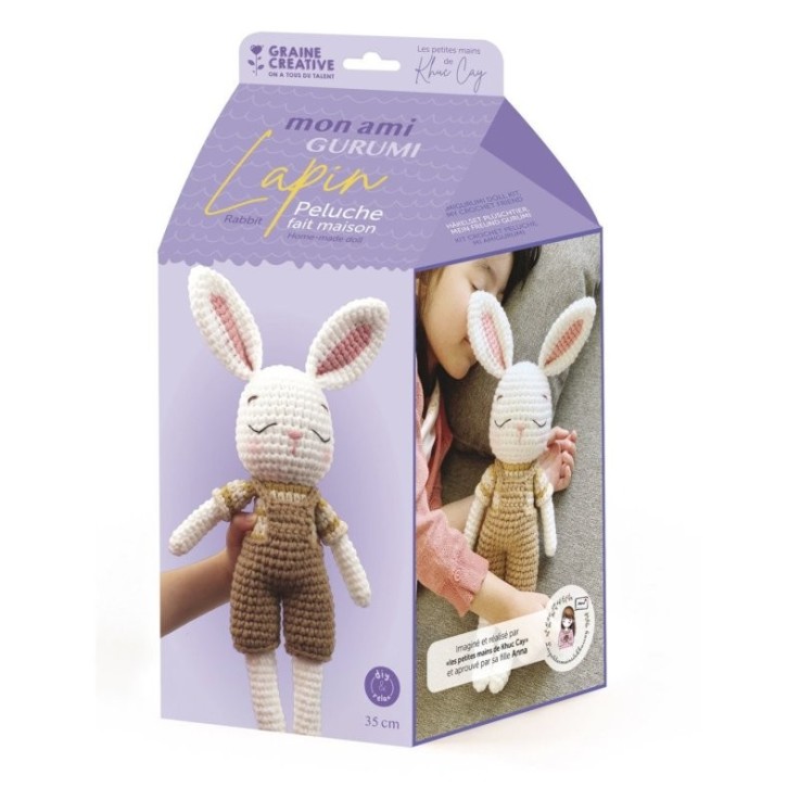 KIT MON AMI GURUMI LAPIN