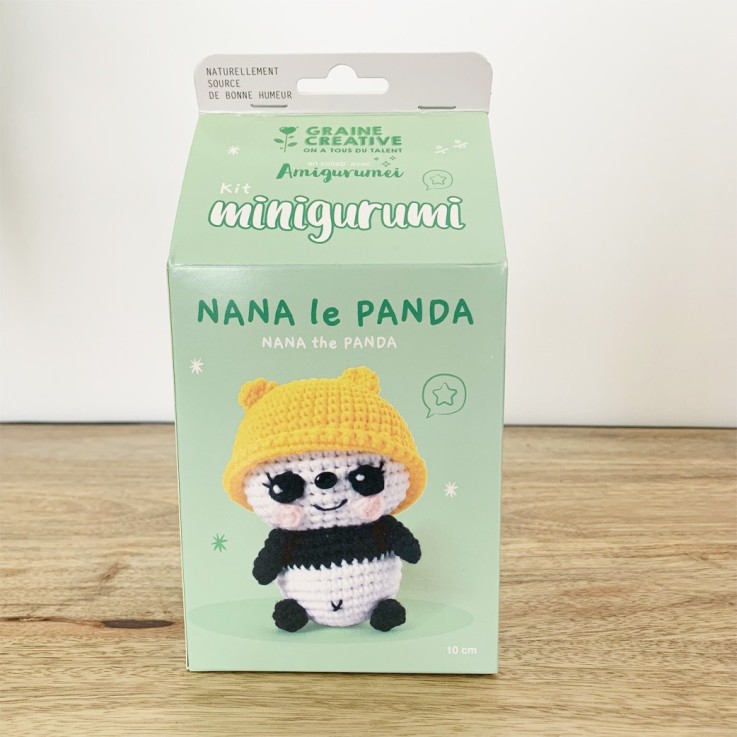Kit MINI Amigurumi Panda 10 cm