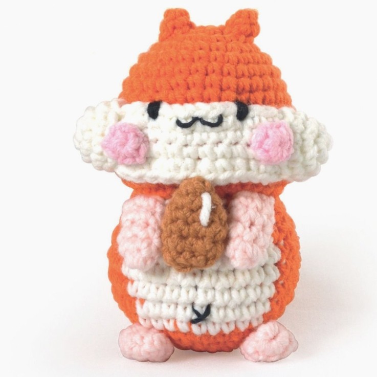 Kit MINI Amigurumi Hamster 10 cm