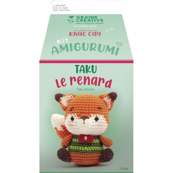 KIT MINIGURUMI RENARD