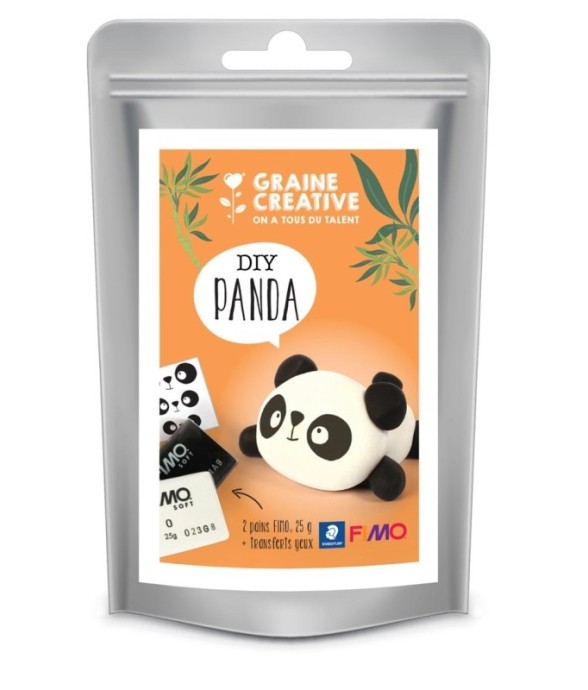 SACHET FIMO 2X25G - PANDA