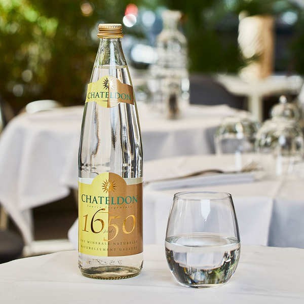 Chateldon - Eau gazeuse d'Auvergne - 6 bouteilles de 75cl