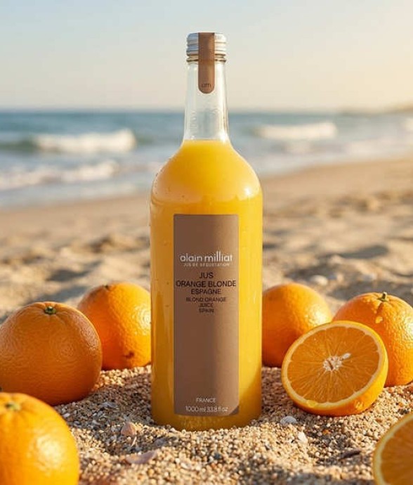 Jus d'orange blonde Alain...