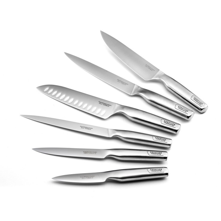 Set 4 couteaux de cuisine Asean en inox