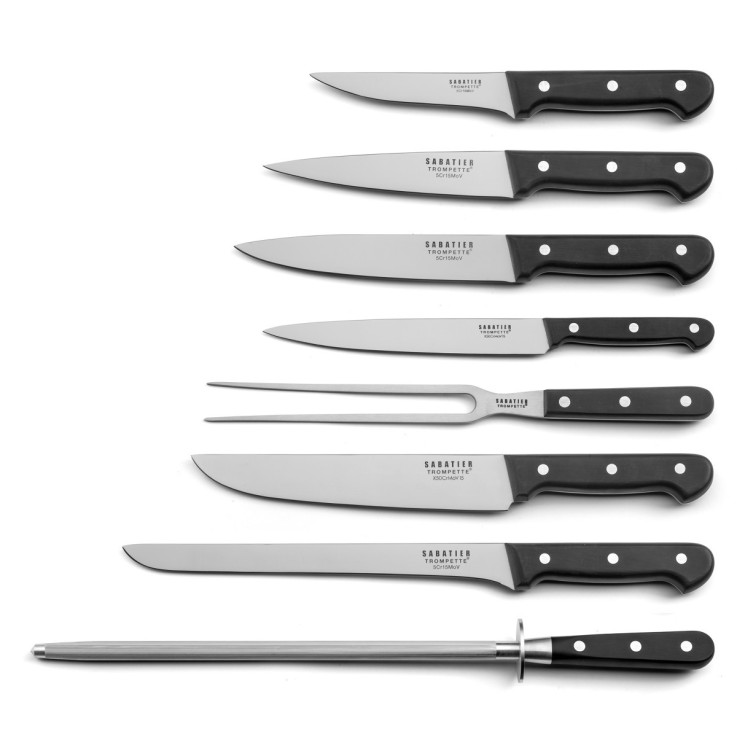 Trousse 8 couteaux de cuisine Universal en inox
