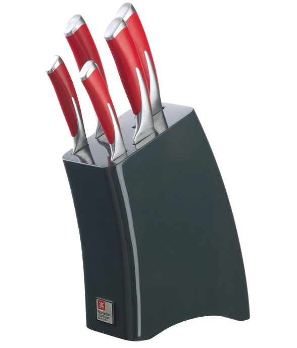 Bloc 5 couteaux de cuisine...